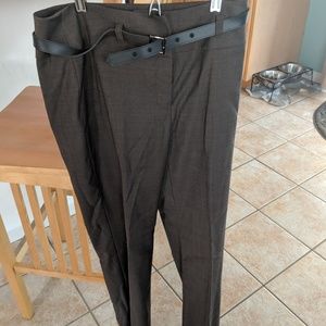 Tahari beautiful, great quality brown dress pants